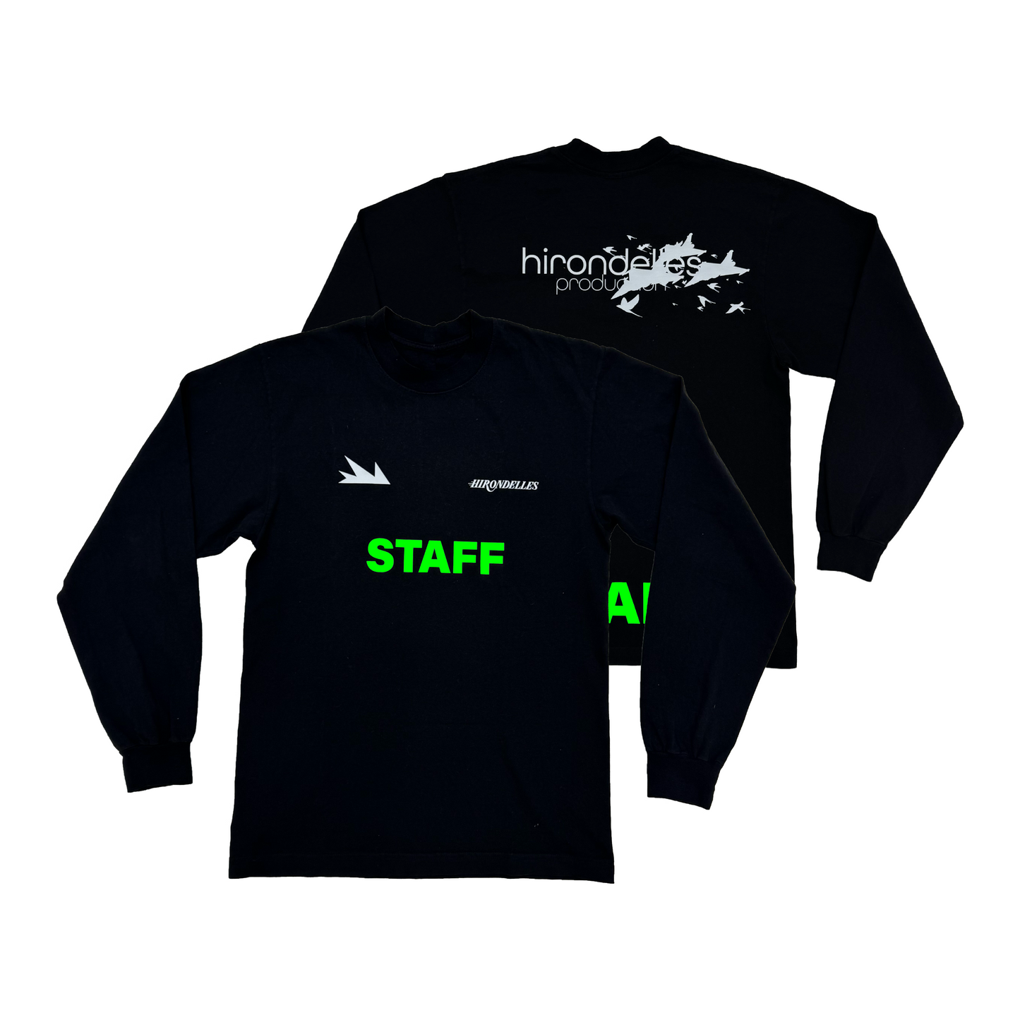 STAFF Garment Dye Long Sleeve T-Shirt